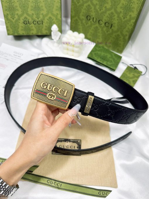 Belt Gucci Gucci️The waistband is made of 100% cowhide, ensuring genuine leather. The 24k pu j2kvxhxu - Image 7