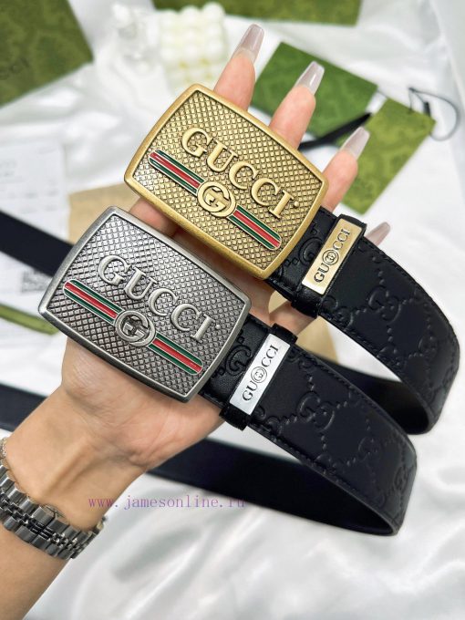 Belt Gucci Gucci️The waistband is made of 100% cowhide, ensuring genuine leather. The 24k pu j2kvxhxu - Image 9
