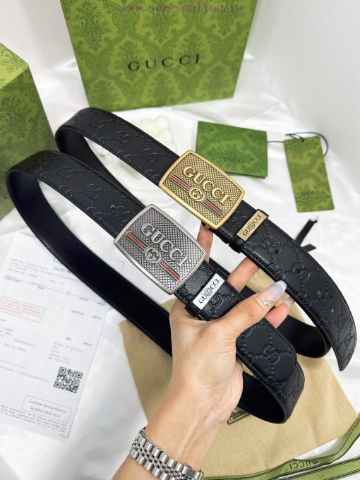 Belt Gucci Gucci️The waistband is made of 100% cowhide, ensuring genuine leather. The 24k pu j2kvxhxu - Image 10