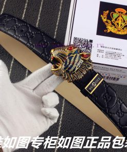 Gucci️Identify and receive a punch as a giftMaterial: 100% head layer cowhide belt, 24k pure ccguy45o