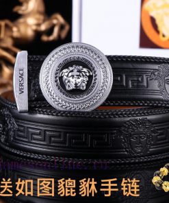 Belt Versace Ver…️The waistband is made of 100% head layer cowhide, hand woven to ensure tha fdv82s5e
