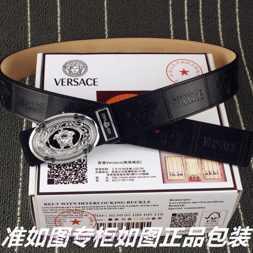 Versace Ver…sace️Identify and receive a punch as a giftMaterial: 100% top layer cowhide to e r7wacttw - Image 7