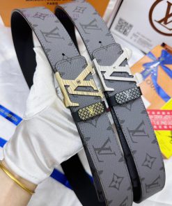 Belt LV Louis Vuitton's top tier replicaThe waistband is made of 100% cowhide, ensuring a ge fkdubess