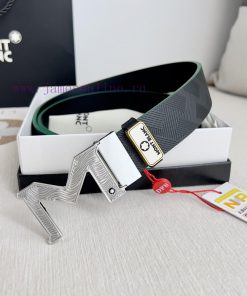 Montblanc Montblanc ️ Belt and beltBuckle, new original classic boutique two-color buckle, p cmy4mugx