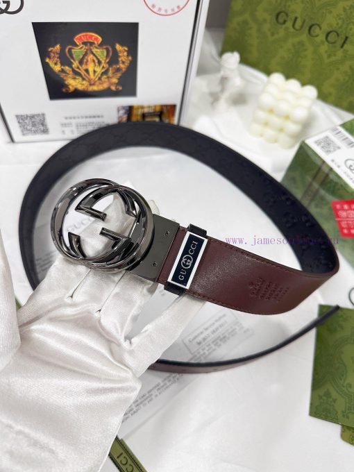 Belt Gucci Gucci️Belt made of 100% head layer cowhide, guaranteed genuine leather, 24k rotat f70858e3 - Image 8