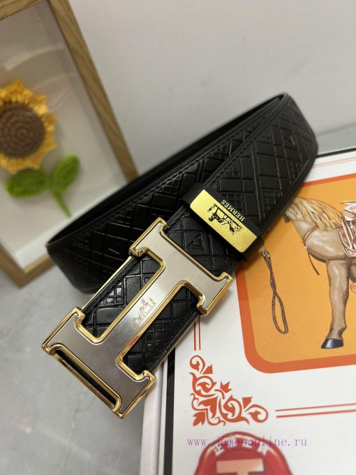 Hermes Hermès  Material: Leather Belt with 100% Head Layer. The leather belt is guaranteed t nmeivt6g - Image 4