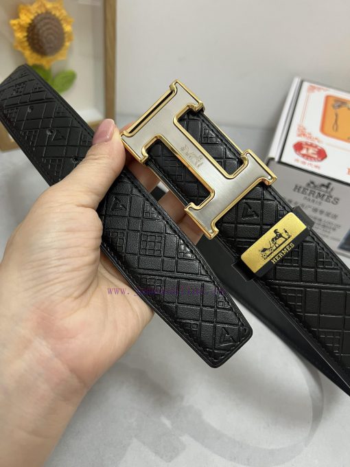 Hermes Hermès  Material: Leather Belt with 100% Head Layer. The leather belt is guaranteed t 28ae6a4x - Image 4