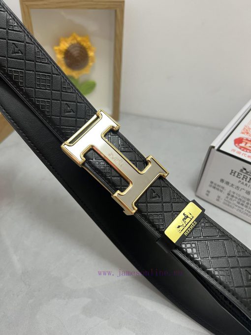 Hermes Hermès  Material: Leather Belt with 100% Head Layer. The leather belt is guaranteed t 28ae6a4x - Image 8