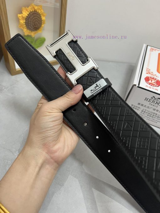 Hermes Hermès  Material: Leather Belt with 100% Head Layer. The leather belt is guaranteed t 4i1bmvg0 - Image 9