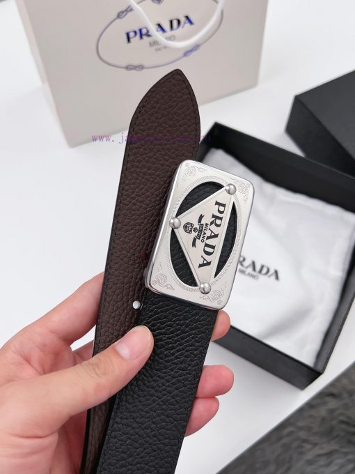 Prada inch 5Material: Customer supplied natural drop grain lychee patterned tire leather, bl ecx7xnzm - Image 6