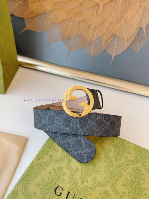 GUCCI. GucciThe complete set of GG Supreme canvas belt is made with environmentally friendly esmb8n8g - Image 5