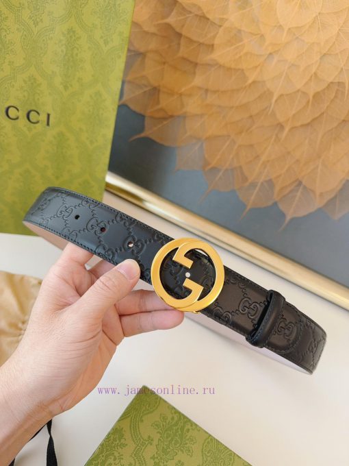 GUCCI. GucciFull set of 3.8cm imported calf leather embossing, authentic 11 perfect replica 4o1hujg7 - Image 2