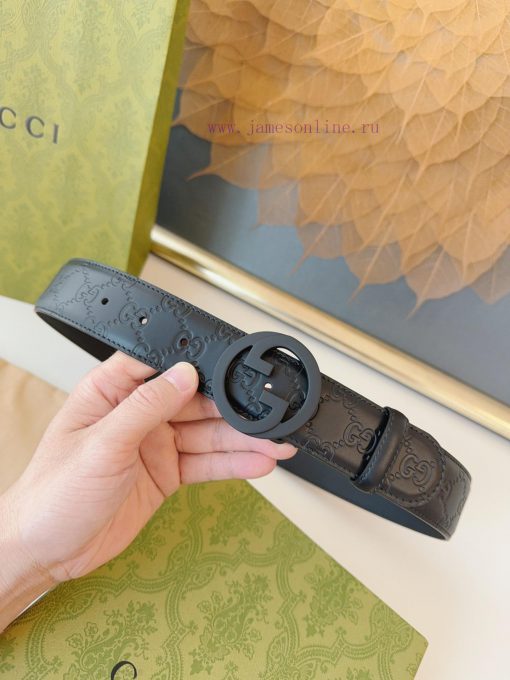 GUCCI. GucciFull set of 3.8cm imported calf leather embossing, authentic 11 perfect replica hnijyk7x - Image 2