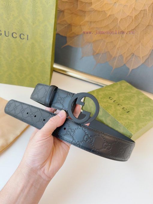 GUCCI. GucciFull set of 3.8cm imported calf leather embossing, authentic 11 perfect replica hnijyk7x - Image 5