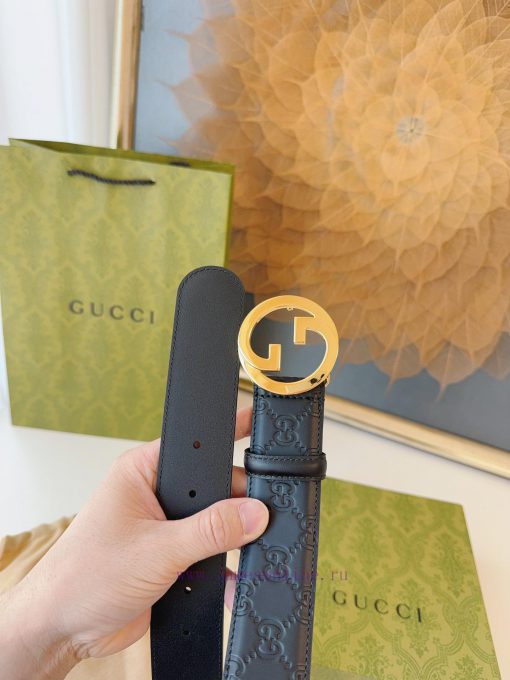 GUCCI. GucciFull set of 3.8cm imported calf leather embossing, authentic 11 perfect replica wl67qddv - Image 5