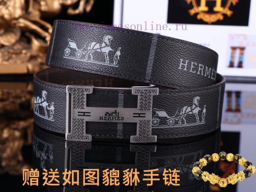 Belts from Herm è s Her...️The waist belt is made of 100% cowhide, ensuring that the genuine 5fyp7z7o - Image 2