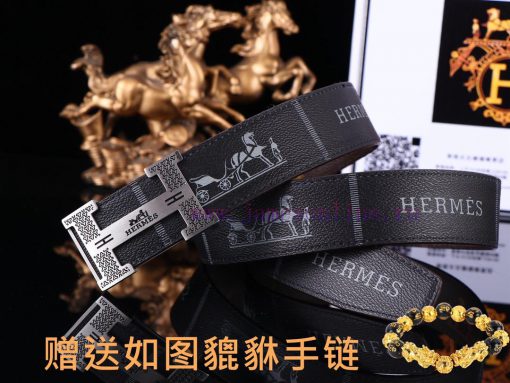 Belts from Herm è s Her...️The waist belt is made of 100% cowhide, ensuring that the genuine 5fyp7z7o - Image 3