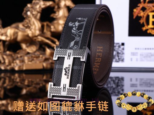 Belts from Herm è s Her...️The waist belt is made of 100% cowhide, ensuring that the genuine 5fyp7z7o - Image 4