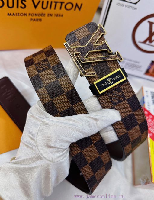 Belt LV Louis Vuitton Top Remakes-The belt is made of 100% imported original cowhide, ensuri 4fcdvd99 - Image 6