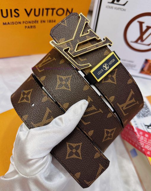 Belt LV Louis Vuitton Top Remakes-The belt is made of 100% imported original cowhide, ensuri dhre447r - Image 3