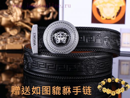 Belt Versace Ver…️The waistband is made of 100% head layer cowhide, hand woven to ensure tha bgjo5vs9 - Image 2
