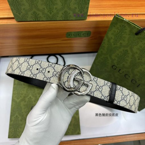 Reproduction, GUCCI.Gucci, Size 4.0cm, with waterproof fabric color printed brown big G logo vsoxdycm - Image 5