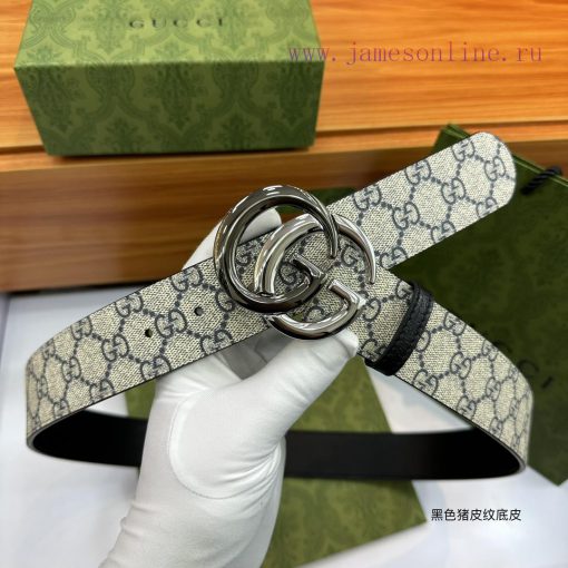 Reproduction, GUCCI.Gucci, Size 4.0cm, with waterproof fabric color printed brown big G logo vsoxdycm - Image 8