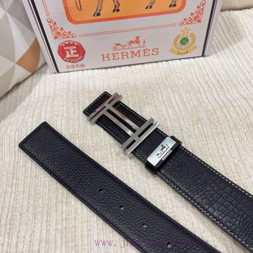 Hermes Hermès Material: Leather Belt with 100% Head Layer. The leather belt is guaranteed to 2bsepkb0 - Image 9
