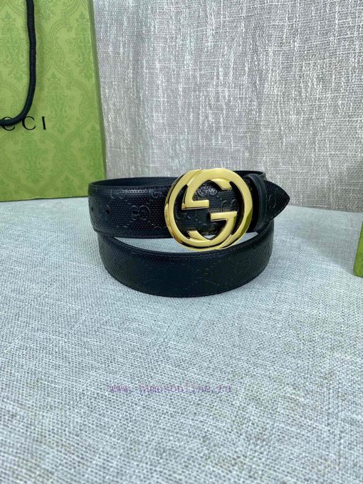 Width of 4.0cm, paired with the original belt and steel buckle waistband, crafted from Gucci t5p1gi77 - Image 10