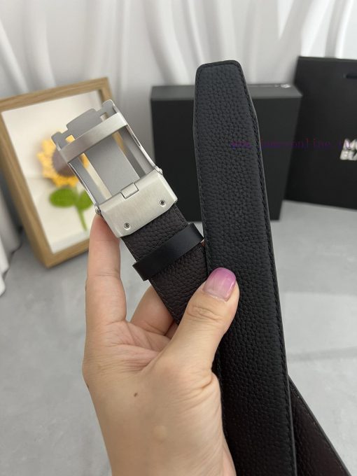 Montblanc Automatic BeltMaterial: Leather Belt with 100% Head Layer. The leather belt is gua u0uwy7zf - Image 7