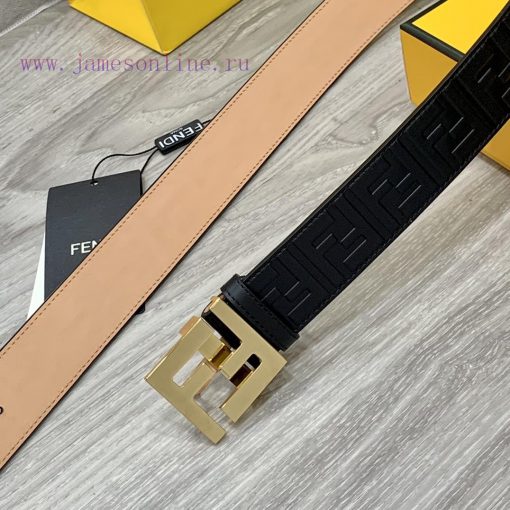 Comes with a complete gift boxFENDI/Fendi's 38MM wide logo design with wide belt, original p 9fbt9lpp - Image 3