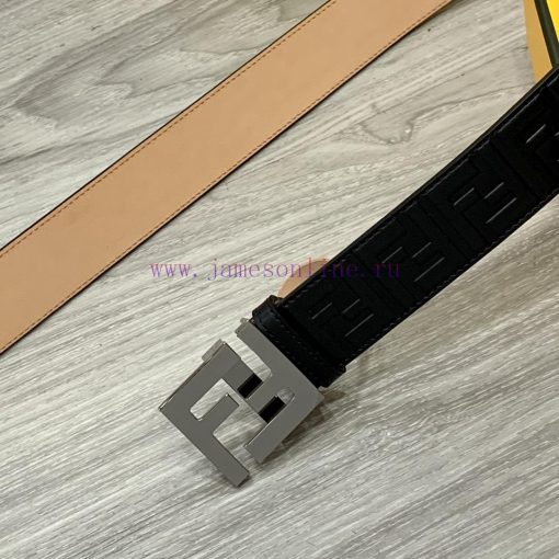 Comes with a complete gift boxFENDI/Fendi's 38MM wide logo design with wide belt, original p at3lg6gs - Image 3