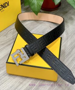 Comes with a complete gift boxFENDI/Fendi's 38MM wide logo design with wide belt, original p pmxn5kip