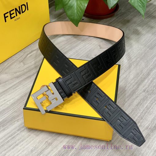 Comes with a complete gift boxFENDI/Fendi's 38MM wide logo design with wide belt, original p pmxn5kip