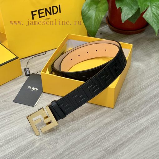 Comes with a complete gift boxFENDI/Fendi's 38MM wide logo design with wide belt, original p 9fbt9lpp - Image 5