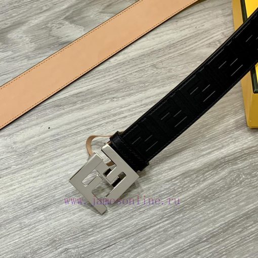 Comes with a complete gift boxFENDI/Fendi's 38MM wide logo design with wide belt, original p pmxn5kip - Image 3