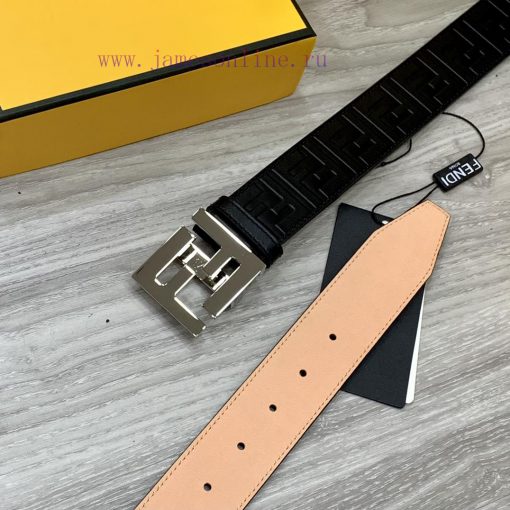 Comes with a complete gift boxFENDI/Fendi's 38MM wide logo design with wide belt, original p pmxn5kip - Image 4