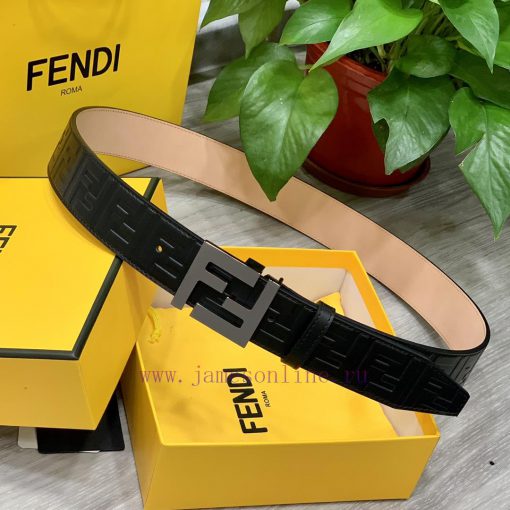 Comes with a complete gift boxFENDI/Fendi's 38MM wide logo design with wide belt, original p at3lg6gs - Image 7