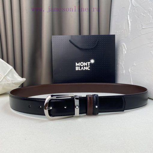 Comes with a complete gift boxWanbao dragon head layer cowhide 3.5CM double-sided can be wor 0xex7omw