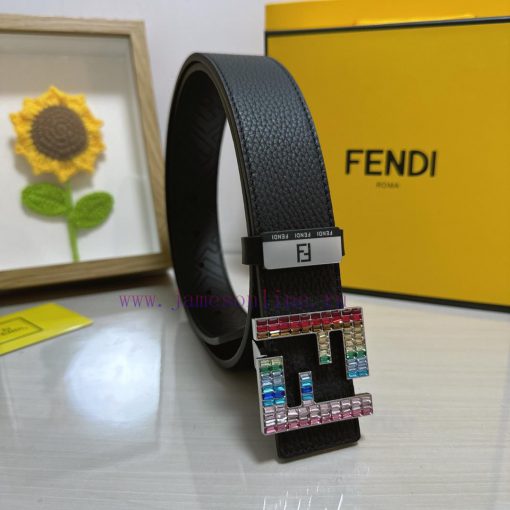 Fendi FENDIMaterial: Leather Belt with 100% Head Layer. The leather belt is guaranteed to be qya3fu9e - Image 2