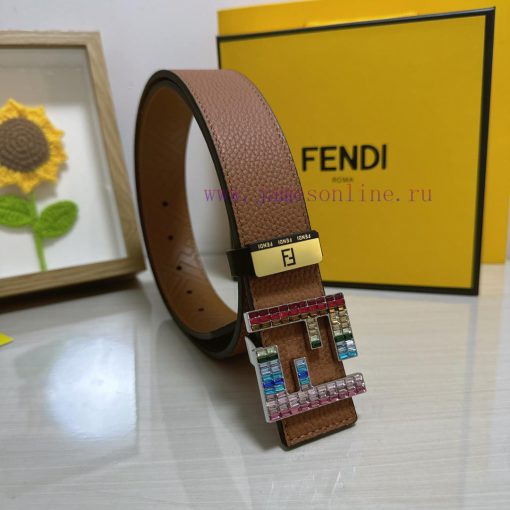Fendi FENDIMaterial: Leather Belt with 100% Head Layer. The leather belt is guaranteed to be cxkaa4sk - Image 2