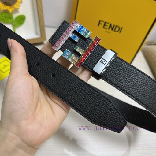 Fendi FENDIMaterial: Leather Belt with 100% Head Layer. The leather belt is guaranteed to be qya3fu9e - Image 4