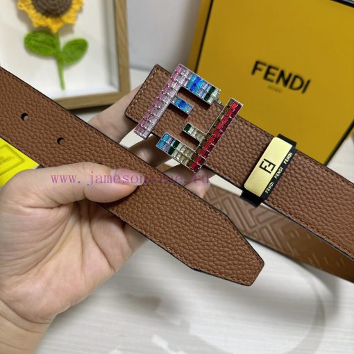 Fendi FENDIMaterial: Leather Belt with 100% Head Layer. The leather belt is guaranteed to be cxkaa4sk - Image 4