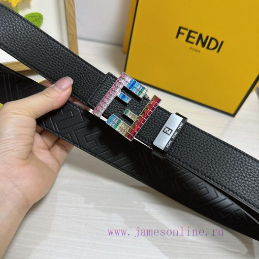 Fendi FENDIMaterial: Leather Belt with 100% Head Layer. The leather belt is guaranteed to be qya3fu9e - Image 7
