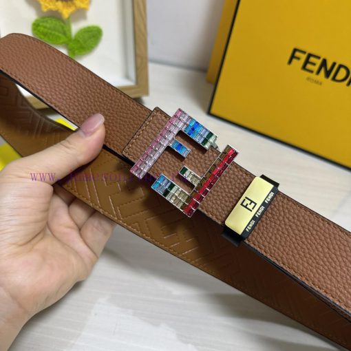 Fendi FENDIMaterial: Leather Belt with 100% Head Layer. The leather belt is guaranteed to be cxkaa4sk - Image 7