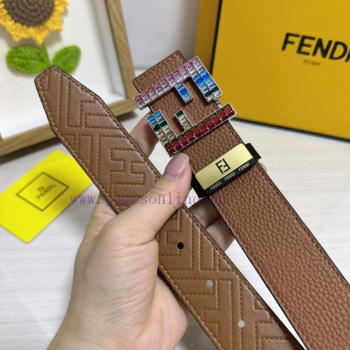 Fendi FENDIMaterial: Leather Belt with 100% Head Layer. The leather belt is guaranteed to be cxkaa4sk - Image 9