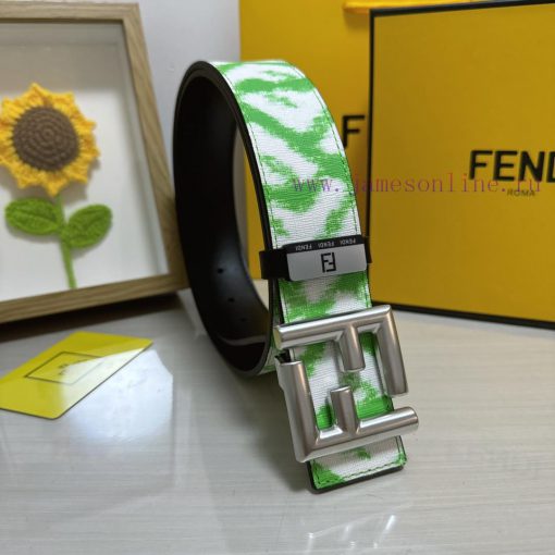 Fendi FENDIMaterial: Leather Belt with 100% Head Layer. The leather belt is guaranteed to be zdlfvxrj - Image 2