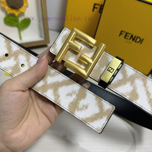 Fendi FENDIMaterial: Leather Belt with 100% Head Layer. The leather belt is guaranteed to be gnv5shho - Image 4