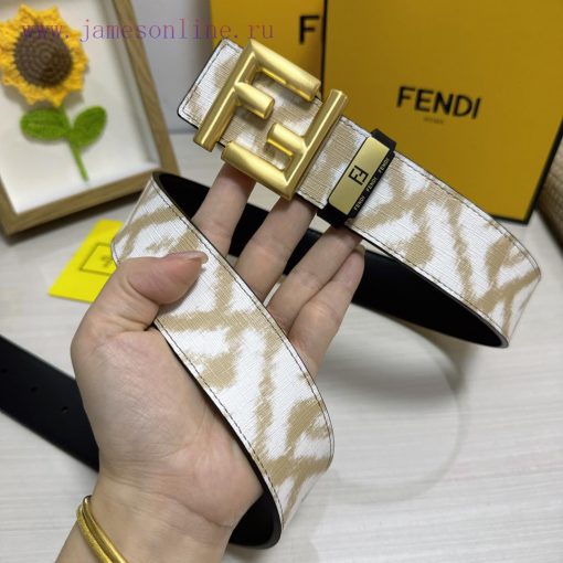 Fendi FENDIMaterial: Leather Belt with 100% Head Layer. The leather belt is guaranteed to be gnv5shho - Image 5