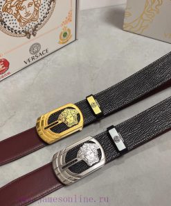 Versace. VersaceMaterial: Leather Belt with 100% Head Layer. The leather belt is guaranteed rul3awkg